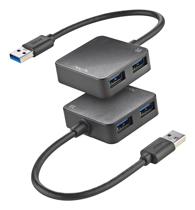EAN 8435430626001 - NGS IHUB 3.0 TINY USB 3.2 Gen 1 (3.1 Gen 1) Type-A 5000 Mbit/s Negro imagen 3