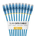 EAN 65030924047 - StarTech.com N6PAT25CMBLS10PK cable de red Azul 0,25 m Cat6 U/UTP (UTP) imagen 1