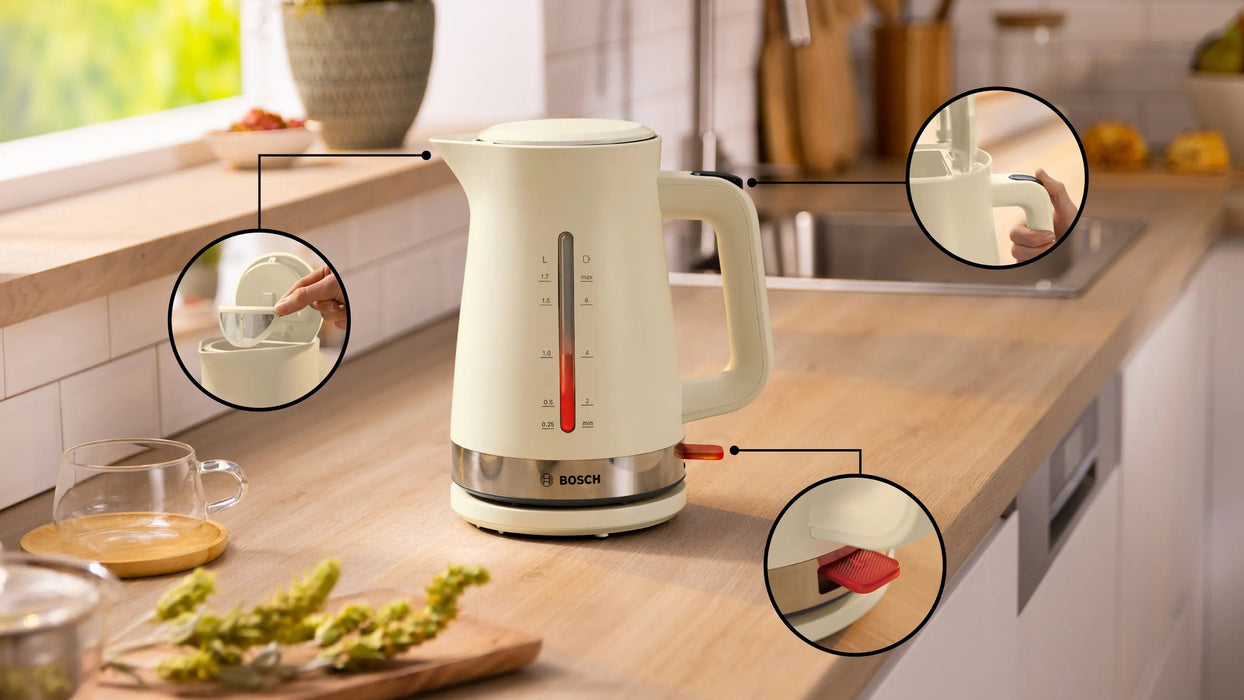 EAN 4242005400706 - Bosch MyMoment tetera eléctrica 1,7 L 2400 W Crema de color imagen 2