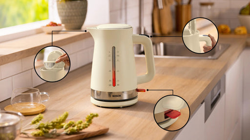 EAN 4242005400706 - Bosch MyMoment tetera eléctrica 1,7 L 2400 W Crema de color imagen 2