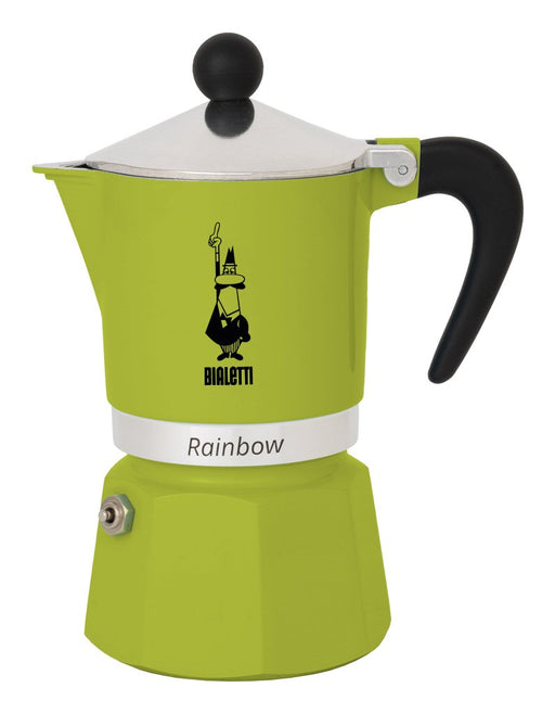 EAN 8006363018500 - Bialetti Rainbow Cafetera italiana Negro, Verde imagen 1