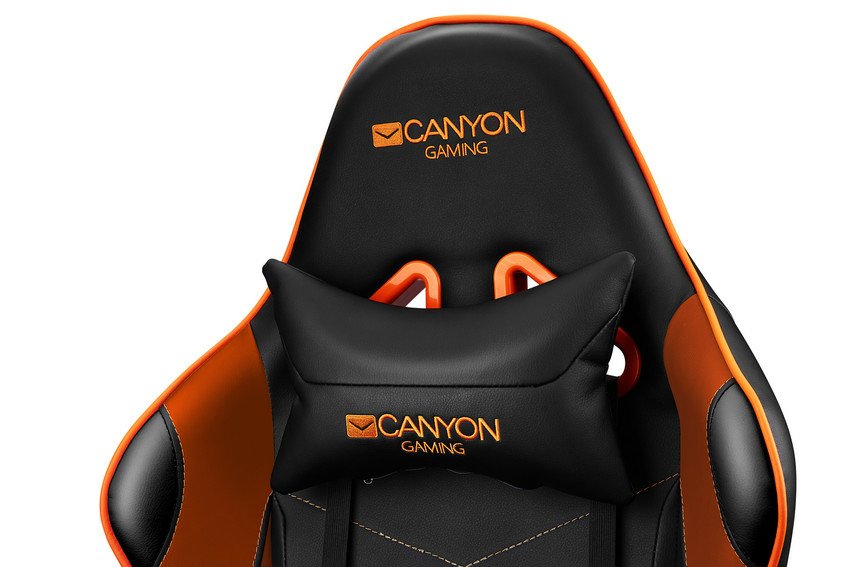 EAN 5291485004293 - Canyon Deimos Silla para videojuegos de PC Negro, Naranja imagen 7