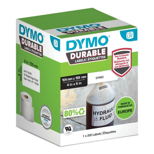 EAN 3026981122873 - DYMO Durable Blanco Etiqueta para impresora autoadhesiva imagen 1