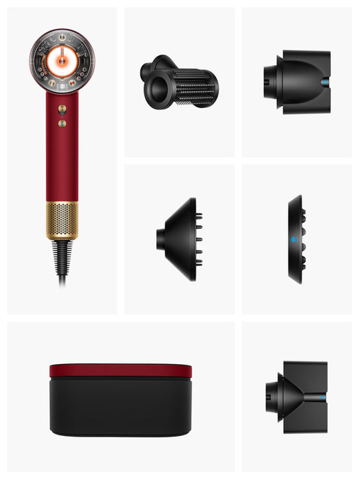 EAN 5025155133064 - Dyson Supersonic Nural Straight + Wavy secador 1600 W Oro, Rojo imagen 2