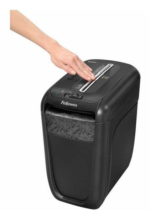 EAN 0043859642854 - Fellowes 60Cs triturador de papel Corte cruzado 72 dB 23 cm Negro imagen 6