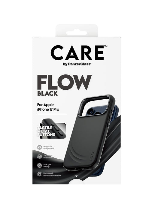 EAN 5715685027253 - PanzerGlass CARE™ by ® Flow Case Black w. MagSafe iPhone 17 Pro funda para teléfono móvil Negro imagen 3