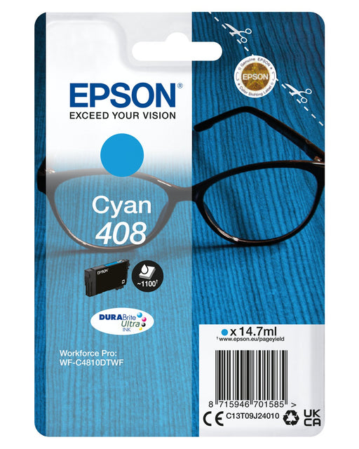 EAN 8715946701585 - Epson C13T09J24010 cartucho de tinta 1 pieza(s) Original Rendimiento estándar Cian imagen 1