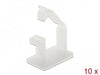 EAN 4043619602506 - DeLOCK 60250 organizador de cables Piso Soporte para cables Blanco 10 pieza(s) imagen 1