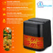 EAN 5906168634512 - Extralink HOME AIR FRYER 5.2L EU SJ-520 freidora Sencillo 5,2 L 1600 W Freidora de aire caliente Negro imagen 19