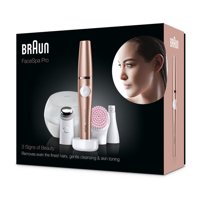 EAN 4210201185925 - Braun FaceSpa Pro 921 10 pinzas Bronce, Blanco imagen 5