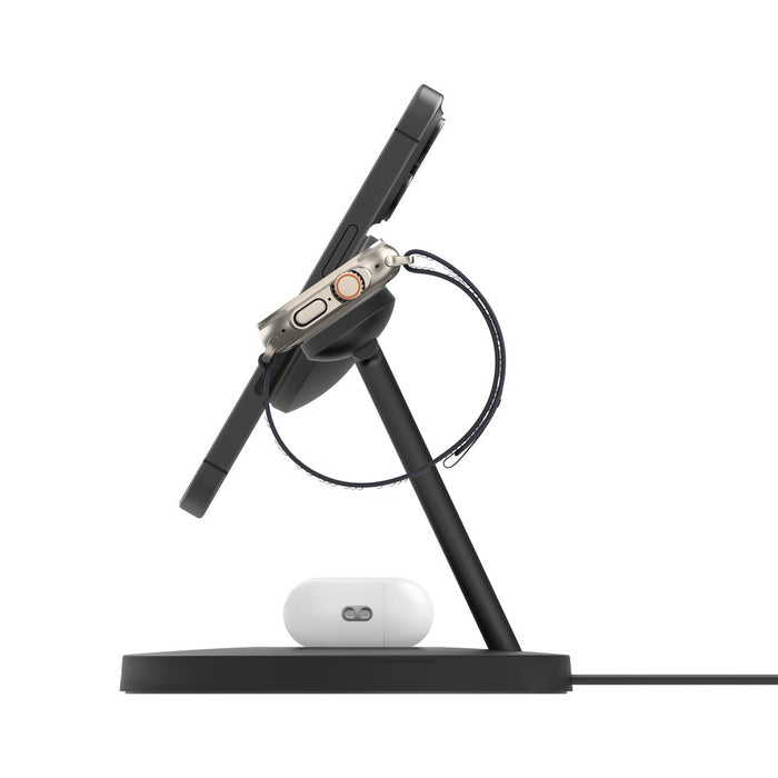 EAN 0745883900329 - Belkin BoostCharge Pro Auriculares, Smartphone, Reloj inteligente Negro USB Cargador inalámbrico Carga rá imagen 5