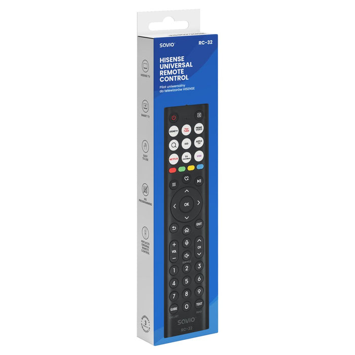EAN 5907264110320 - Savio RC-32 mando a distancia RF inalámbrico Botones imagen 2
