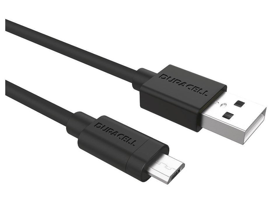 EAN 5055190170052 - Duracell USB5023A cable USB 2.0 2 m USB A Micro-USB A Negro imagen 2