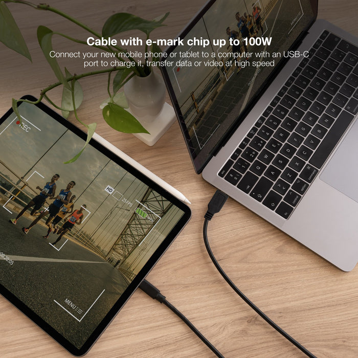 EAN 8433281011915 - Nanocable 10.01.2103 cable USB USB 2.0 3 m USB A USB C Negro imagen 4