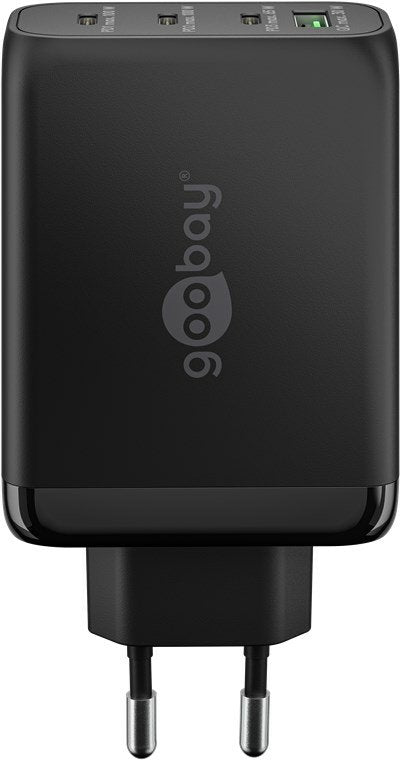 EAN 4040849655555 - Goobay 65555 cargador de dispositivo móvil Portátil, Smartphone Negro Corriente alterna Carga rápida Inte imagen 2