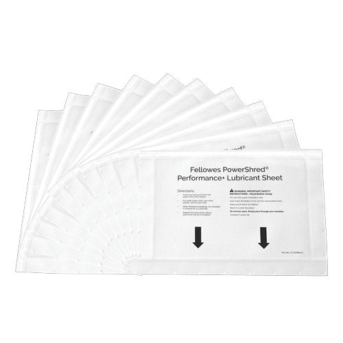 EAN 0043859783939 - Fellowes 4025601 accesorio para destructoras de papel Hojas lubricantes 10 pieza(s) imagen 2