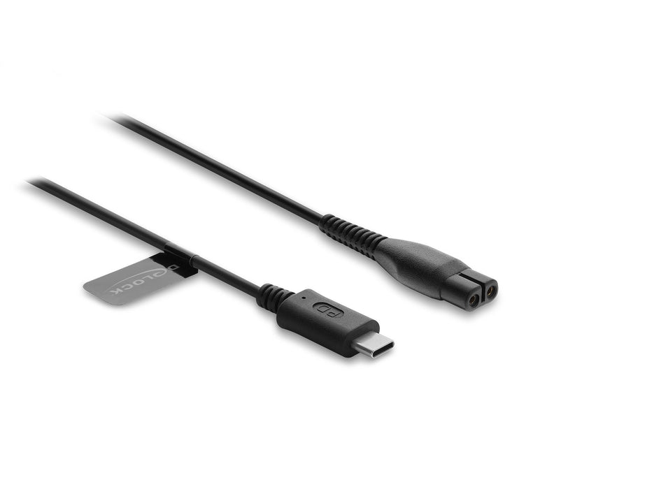 EAN 4043619917921 - DeLOCK 91792 cable de transmisión Negro 1 m USB C 2 pines imagen 2
