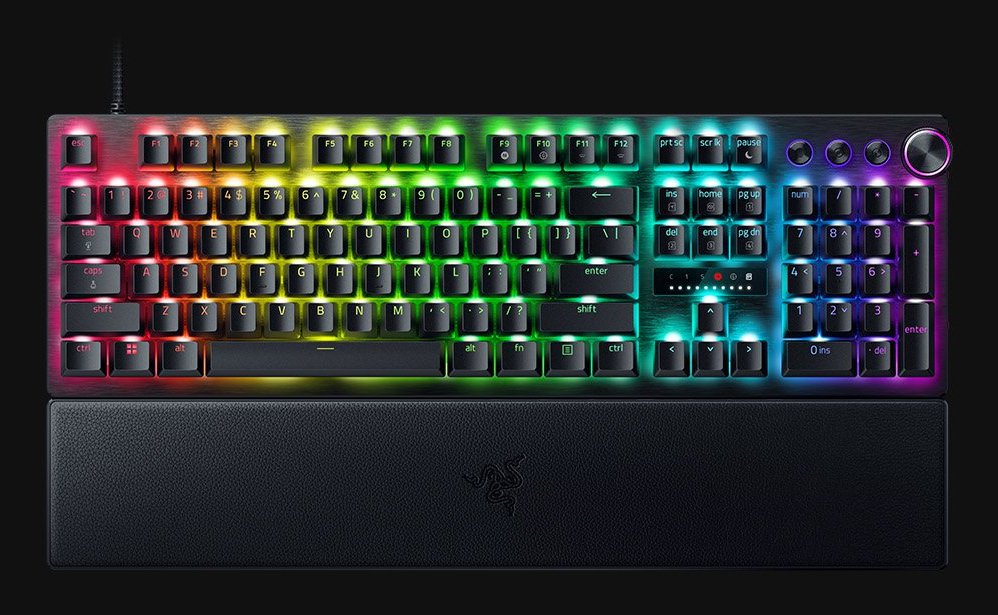 EAN 8887910073216 - Razer Huntsman V3 Pro teclado Juego USB QWERTZ Alemán Negro imagen 1