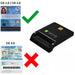 EAN 8051128108521 - Techly I-CARD CAM-USB2TYC lector de tarjeta inteligente Interior USB USB 2.0 Negro imagen 4