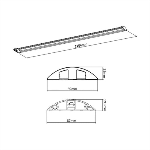 EAN 7630049614598 - ROLINE 19.08.3107 organizador de cables Piso Negro, Plata imagen 2