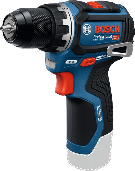 EAN 4053423342857 - Bosch GSR 12V-32 Professional Sin llave 700 g imagen 1
