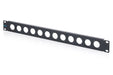 EAN 4016032510628 - Digitus 1U rack panel for 12 x D-Type modules Panel de conectores imagen 1