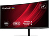 EAN 0766907035803 - Viewsonic VG3419C-2 pantalla para PC 86,4 cm (34") 3440 x 1440 Pixeles UltraWide Quad HD LED Negro imagen 3