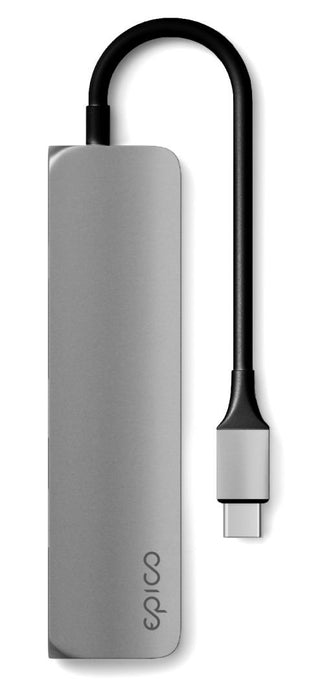 EAN 8596049091458 - Epico 9915111900012 base para portátil y replicador de puertos USB 3.2 Gen 1 (3.1 Gen 1) Type-C Negro, Gr imagen 2