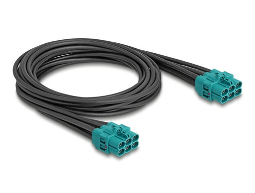 EAN 4043619903412 - DeLOCK 90341 cable coaxial 6x HDMTD Z Negro imagen 1