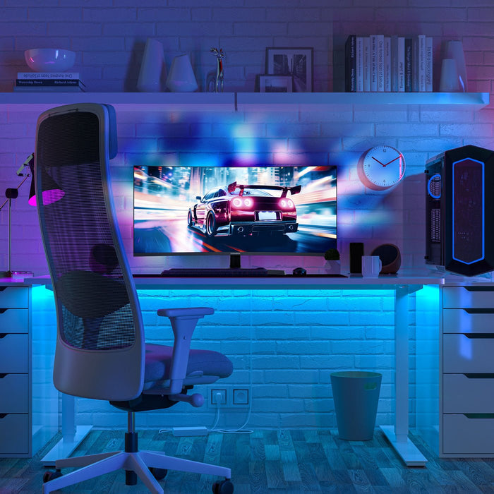 EAN 9120106662016 - Thomson M34QG7Y14C pantalla para PC 86,4 cm (34") 3440 x 1440 Pixeles UltraWide Quad HD LCD Negro imagen 8