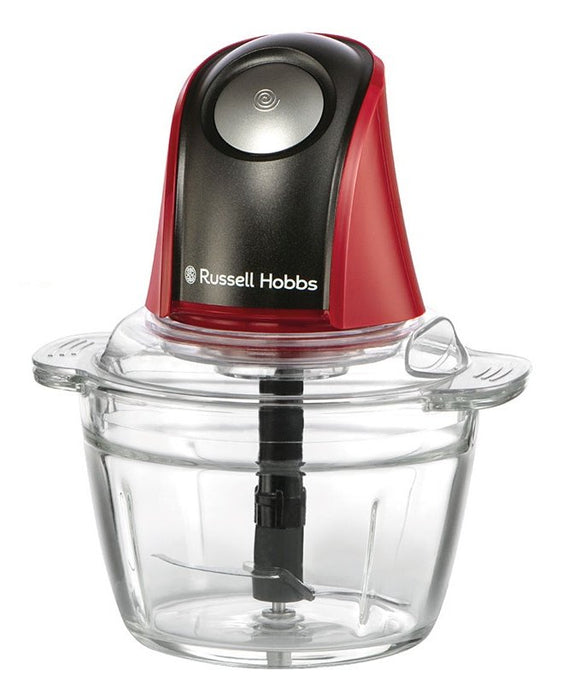 EAN 5038061162844 - Russell Hobbs 27130-56 picadora eléctrica de alimentos 0,5 L 200 W Negro, Rojo, Transparente imagen 1