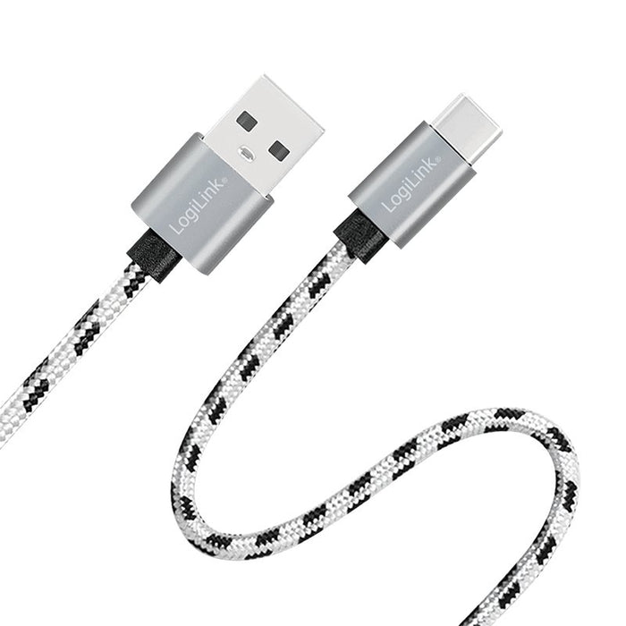EAN 4052792069082 - LogiLink CU0201 cable USB USB 2.0 USB C USB A 0,48 Gbit/s Negro, Blanco imagen 4
