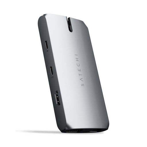 EAN 879961009410 - Satechi ST-UCMBAM base para portátil y replicador de puertos USB 2.0 Type-C Negro, Plata imagen 1