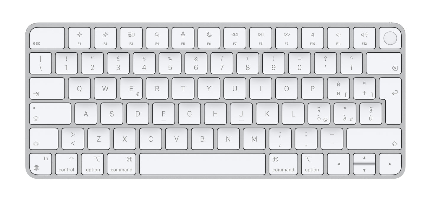 EAN 0194252542552 - Apple Magic teclado Universal USB + Bluetooth Italiano Aluminio, Blanco imagen 5