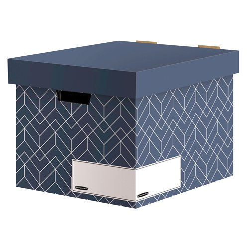 EAN 43859768363 - Fellowes 4483701 archivador organizador Cartón Azul, Blanco imagen 1