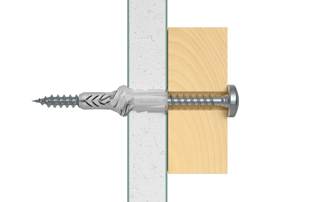 EAN 4006209627549 - Fischer 62754 tornillo de anclaje y taco 100 pieza(s) Enchufe de pared 35 mm imagen 7