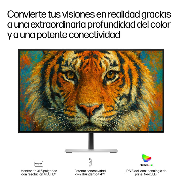 EAN 0198990309705 - HP Series 7 Pro 31.5 inch 4K Thunderbolt 4 Docking Monitor - 732xk pantalla para PC 80 cm (31.5") 3840 x  imagen 13