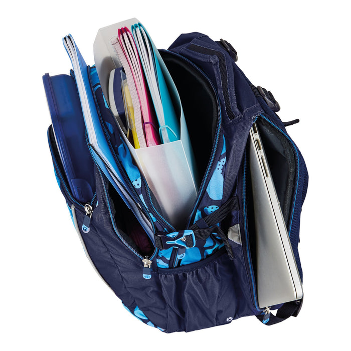 EAN 4008110344898 - Herlitz Ultimate CamoBlue mochila Mochila escolar Azul, Marina Poliéster imagen 9