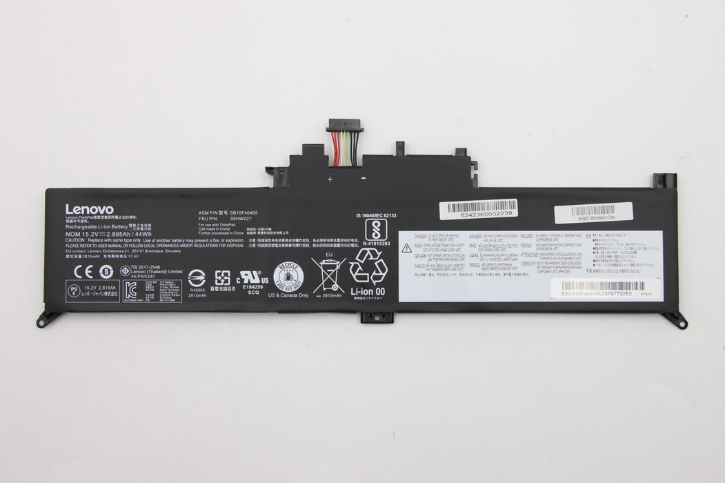 EAN 5706998647481 - Lenovo 00HW027 refacción para laptop Batería imagen 1