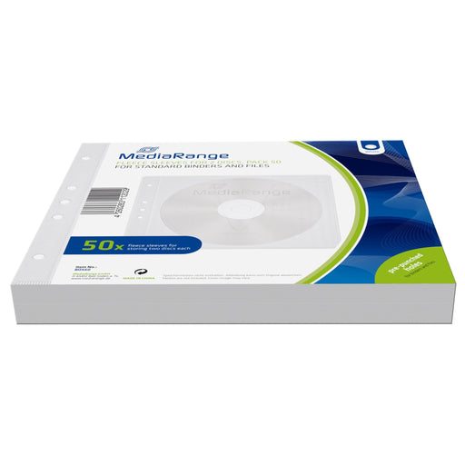 EAN 4260283112029 - MediaRange BOX60 funda para discos ópticos 2 discos Blanco imagen 1
