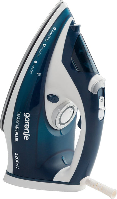 EAN 3838782404702 - Gorenje SIH2200TQC plancha Plancha a vapor Suela de cerámica 2200 W Azul imagen 2