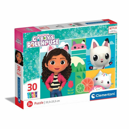 EAN 8005125202812 - Clementoni Supercolor Gabby’s Dollhouse Puzzle rompecabezas 30 pieza(s) Dibujos imagen 1