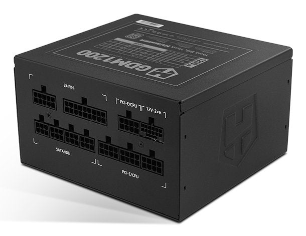 EAN 8436587976087 - NOX Hummer GDM 1200W GOLD unidad de fuente de alimentación 20+4 pin ATX ATX Negro imagen 3