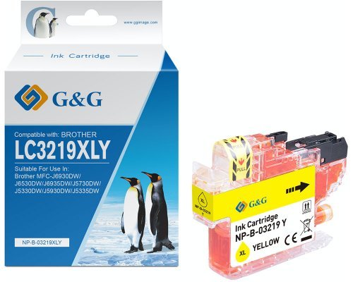 EAN 6941784744299 - G&G 13990 cartucho de tinta 1 pieza(s) Compatible Alto rendimiento (XL) Amarillo imagen 1