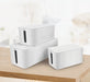 EAN 4052792067422 - LogiLink KAB0078 organizador de cables Universal Caja de cables Blanco 3 pieza(s) imagen 8
