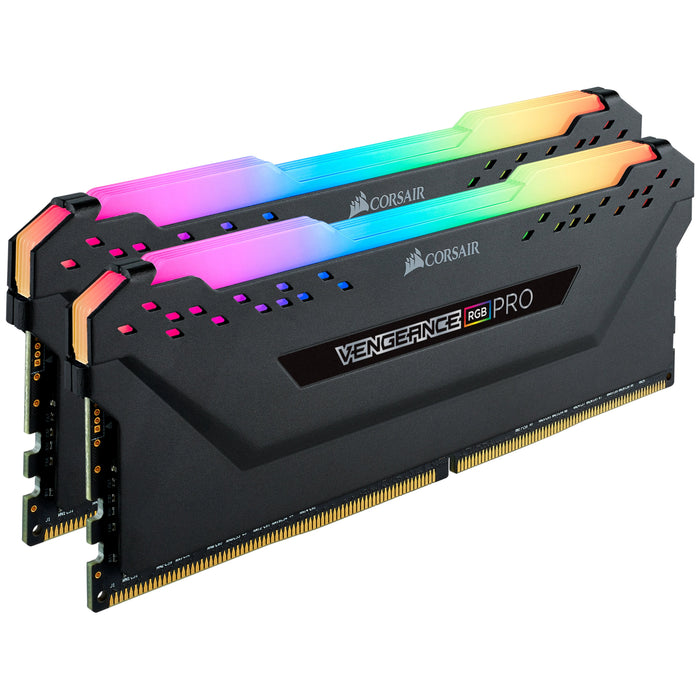 EAN 0843591082068 - Corsair Vengeance RGB Pro CMW32GX4M2A2666C16 módulo de memoria 32 GB 2 x 16 GB DDR4 288-pin DIMM imagen 1