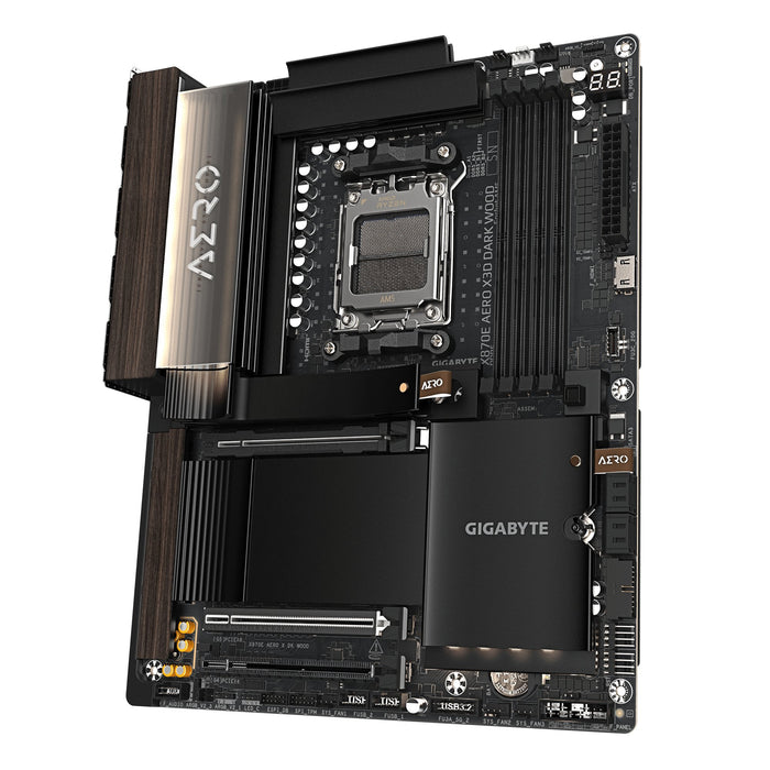EAN 4719331880637 - GIGABYTE X870E AERO X3D DARK WOOD AMD X870E Zócalo AM5 ATX imagen 4