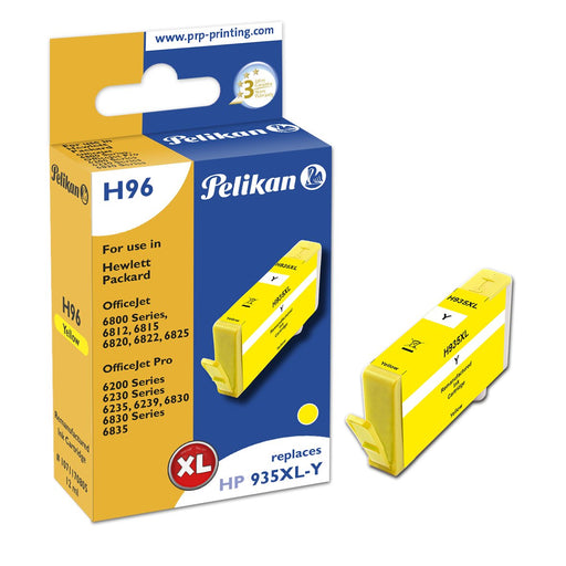 EAN 4018474708052 - Pelikan H96 Yellow cartucho de tinta 1 pieza(s) Compatible Alto rendimiento (XL) Amarillo imagen 1