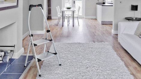 EAN 4007126430342 - Hailo LivingStep Comfort Plus Escalera taburete Aluminio, Negro imagen 2