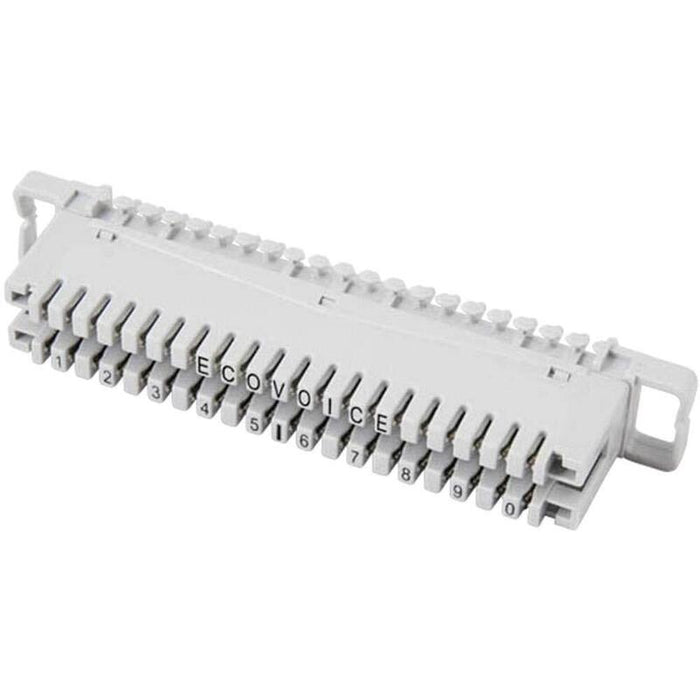 Efb Elektronik 46006.1f Lsa Strips Series 2 Connection Strip 2 10 With Colour Code 10 Double Wires